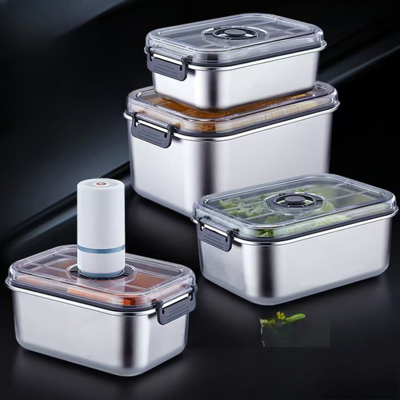 Food Storage Vacuum Containers - Stainless Steel Vacuum Container Food Grade