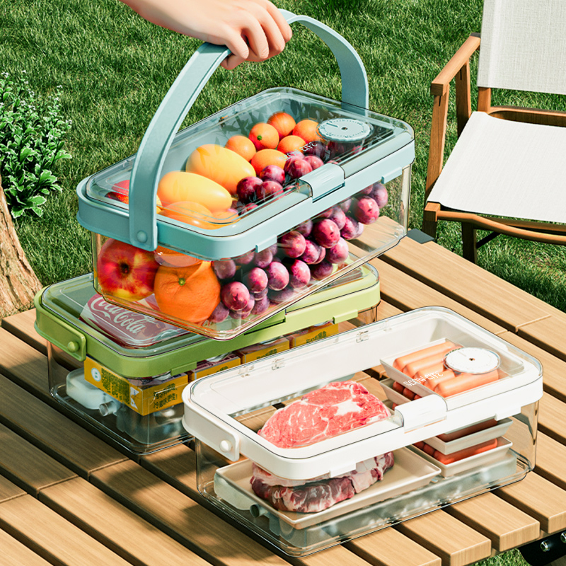 Food Storage Vacuum Containers - Portable Handheld Food ade Fruit Preservation