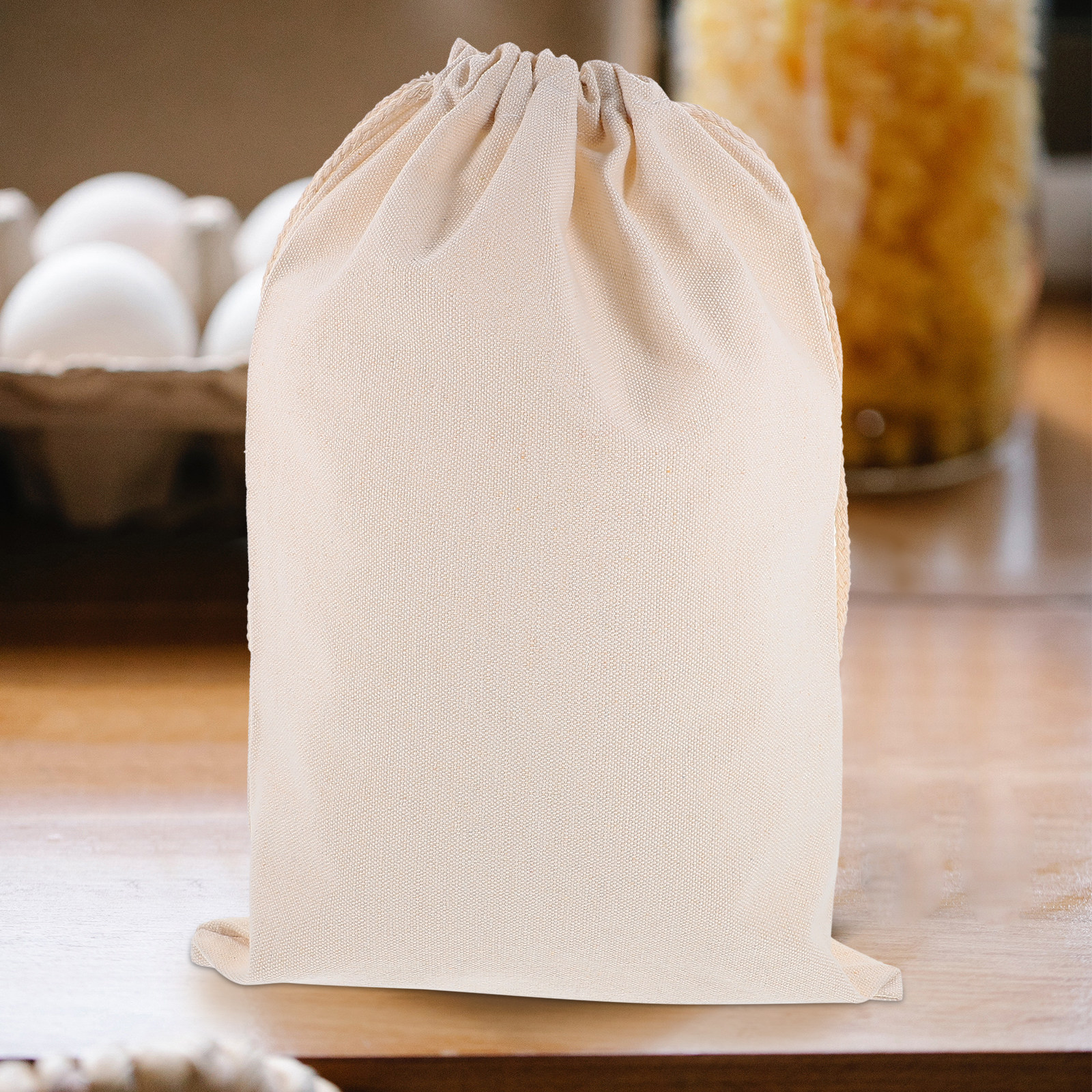 Food Storage Roots - 2Pcs Heavy Duty Canvas Produce Bags