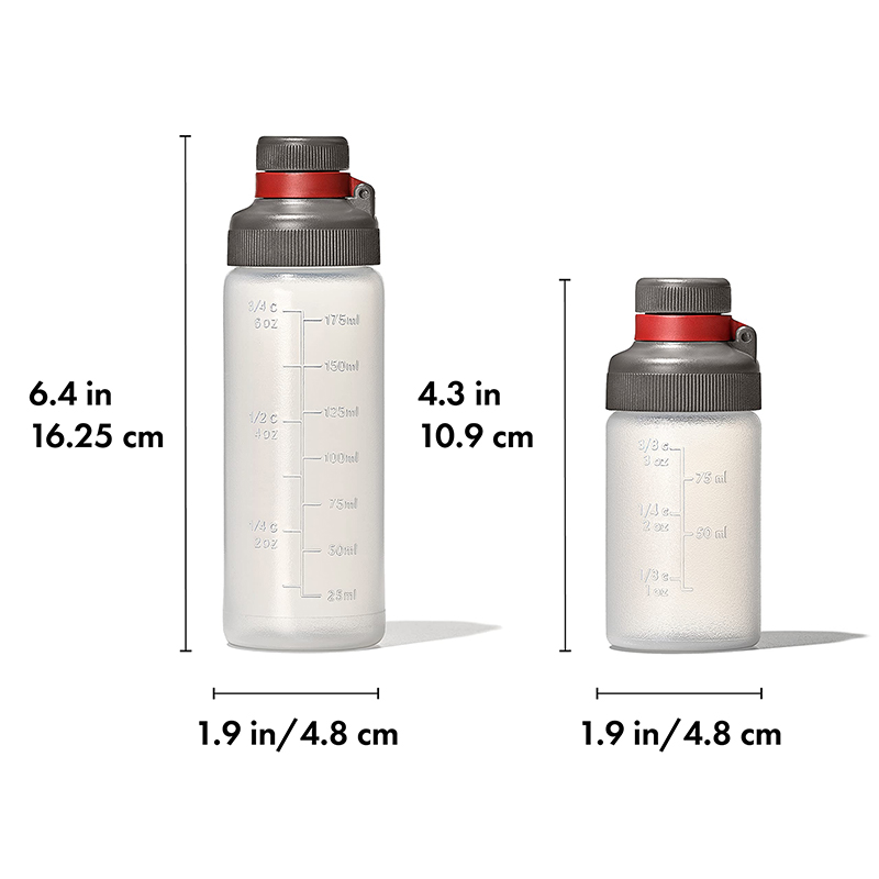 3/6oz Leak-proof Squeeze Bottl - Salad Dressing Bottle review and price