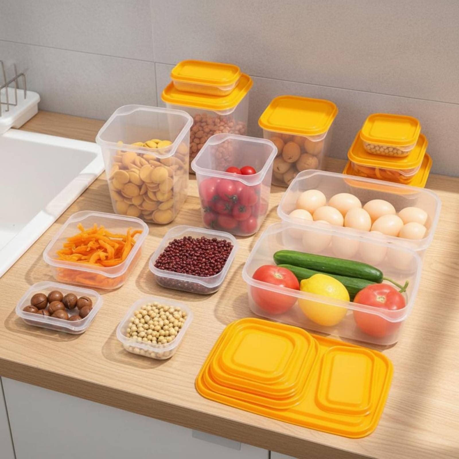 17 Pieces Fridge Storage Box S - Food Storage For Refrigerator review and price
