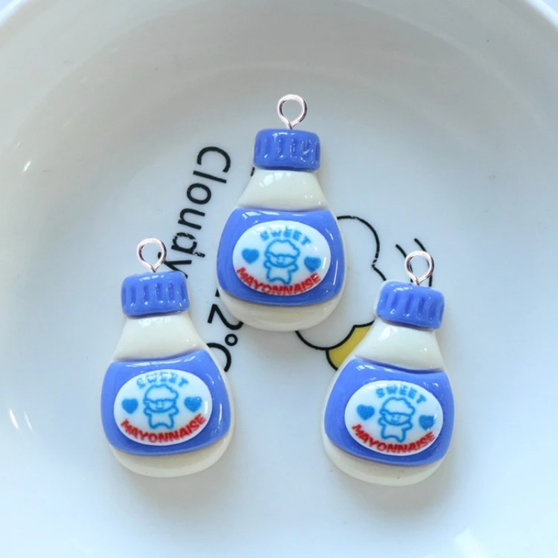 10pcs Funny Cartoon Bread Sauc - Salad Dressing Bottle review and price