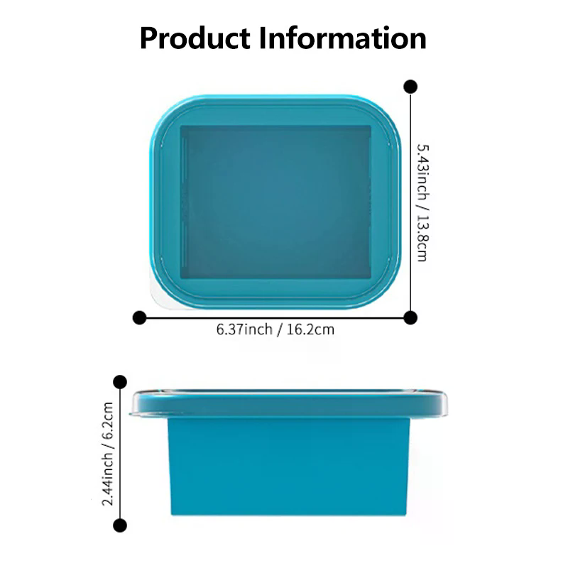 Silicone Freezing Tray With Pl - Storage Food Tray review and price
