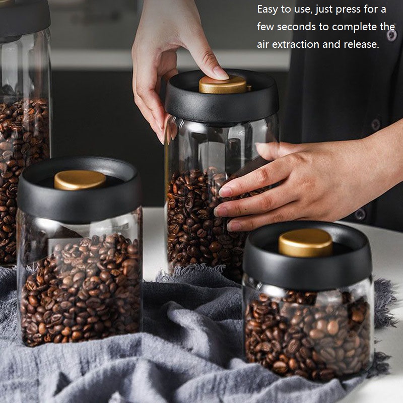 New Bean Coffee Storage Contai - Food Storage Vacuum Containers review and price