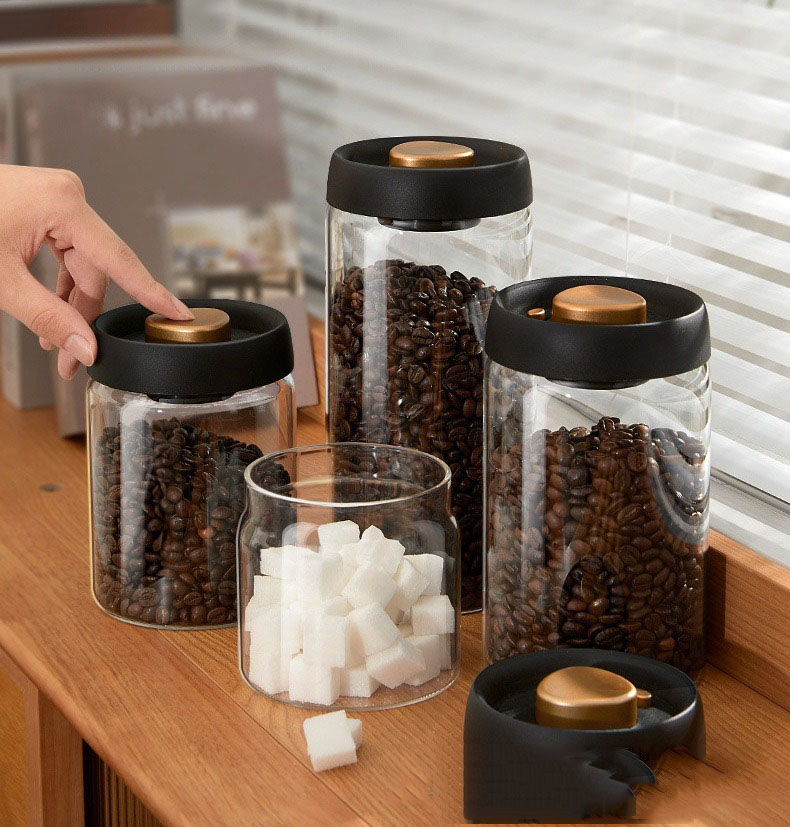 New Bean Coffee Storage Contai - Food Storage Vacuum Containers review and price