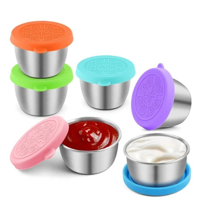6PC/Set 304 Stainless Steel Di - Silicone Stretch Lid review and price