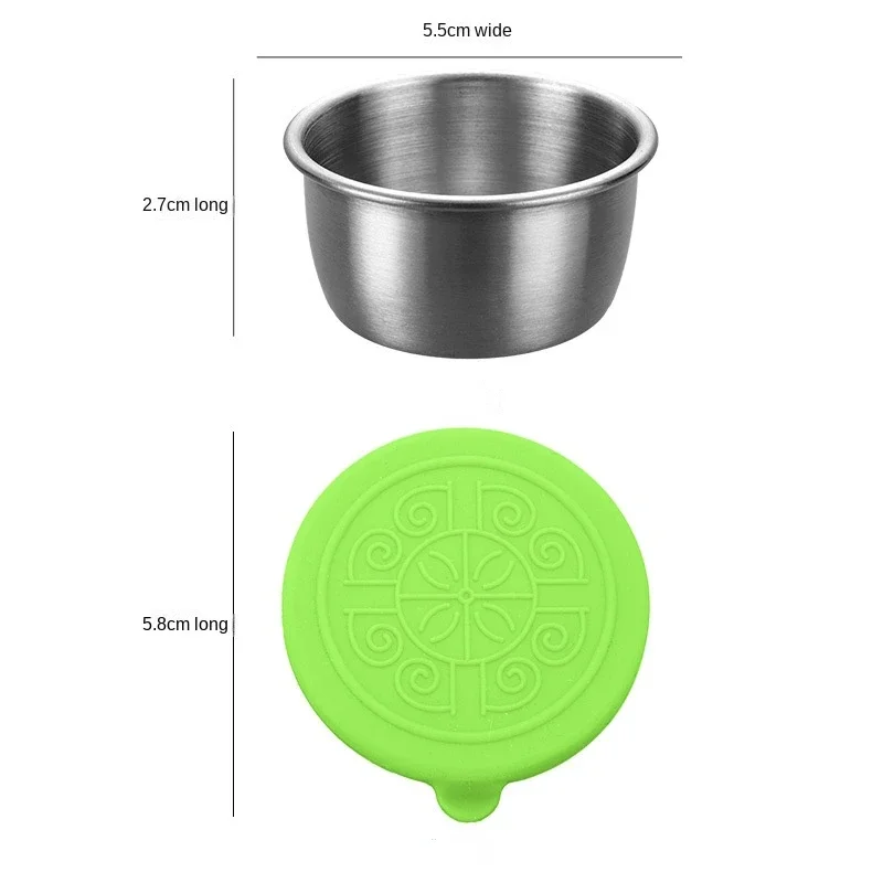 6PC/Set 304 Stainless Steel Di - Silicone Stretch Lid review and price