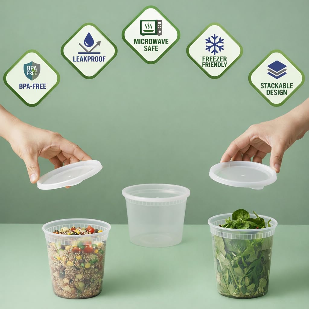 Deli Food Storage Containers w - Food Storage Quart Containers review and price