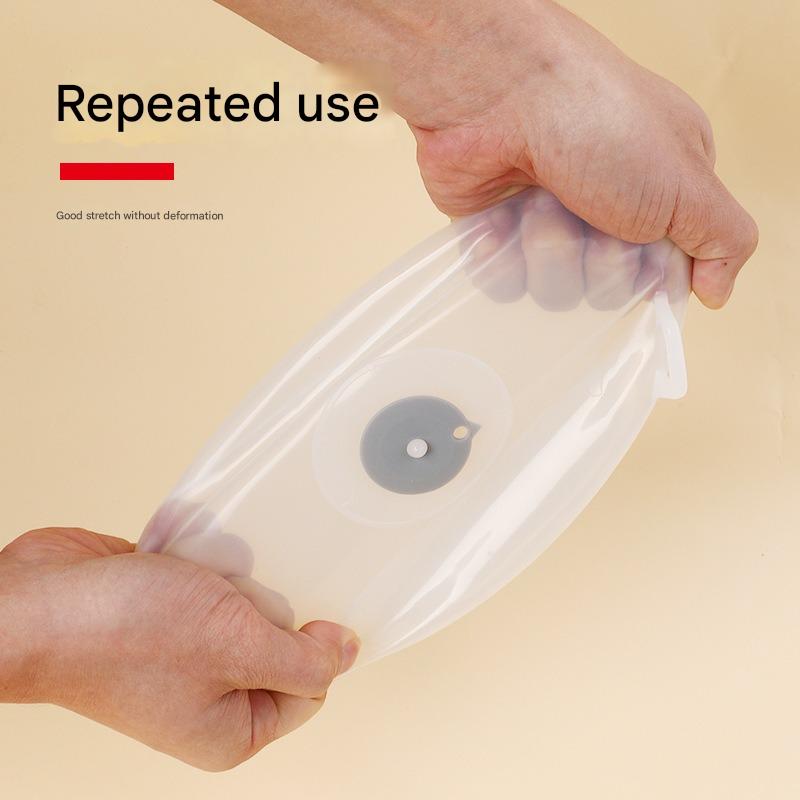 4Pcs/Set Silicone Fresh-keepin - Silicone Stretch Lid review and price