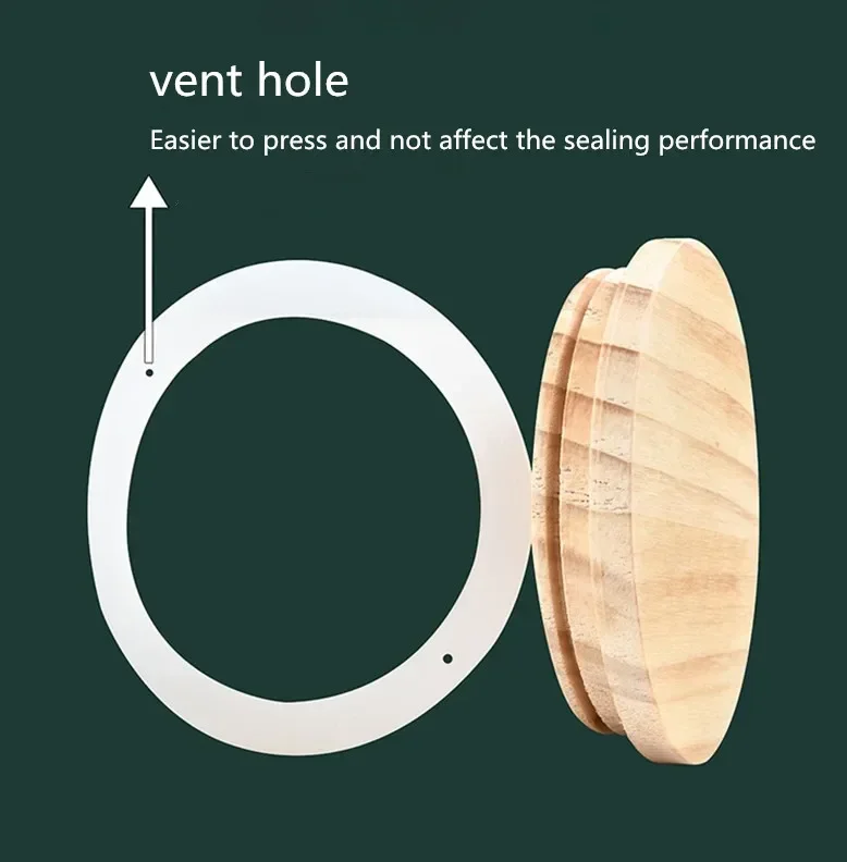Reusable Bamboo Wood Lids Vari - Silicone Stretch Lid review and price
