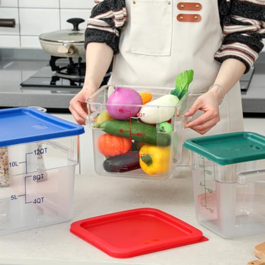 8 Set Square Food Storage Cont - Food Storage Quart Containers review and price