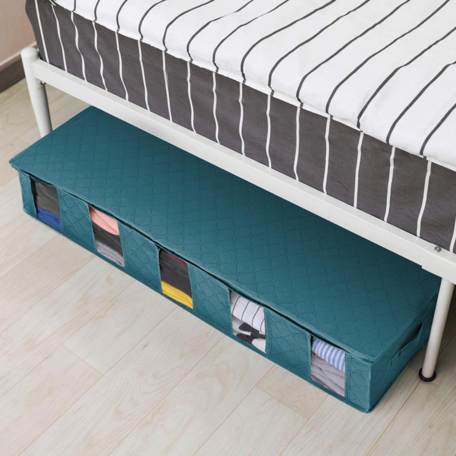 Under Bed Dust-Proof Storage O - Food Storage Under Bed review and price