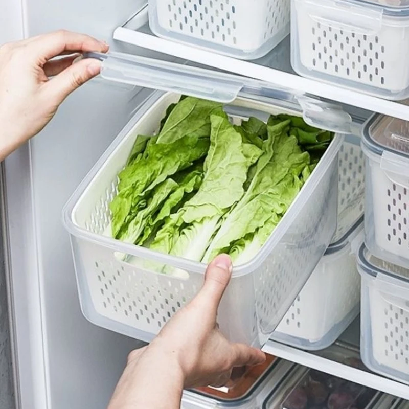 Refrigerator Storage Box, Drai - Food Storage For Refrigerator review and price