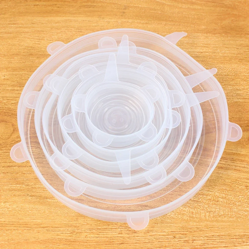 2PCS Silicone Covers Adaptable - Silicone Stretch Lid review and price