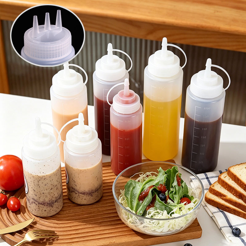 20PCS 120-1000ml Empty Plastic - Salad Dressing Bottle review and price
