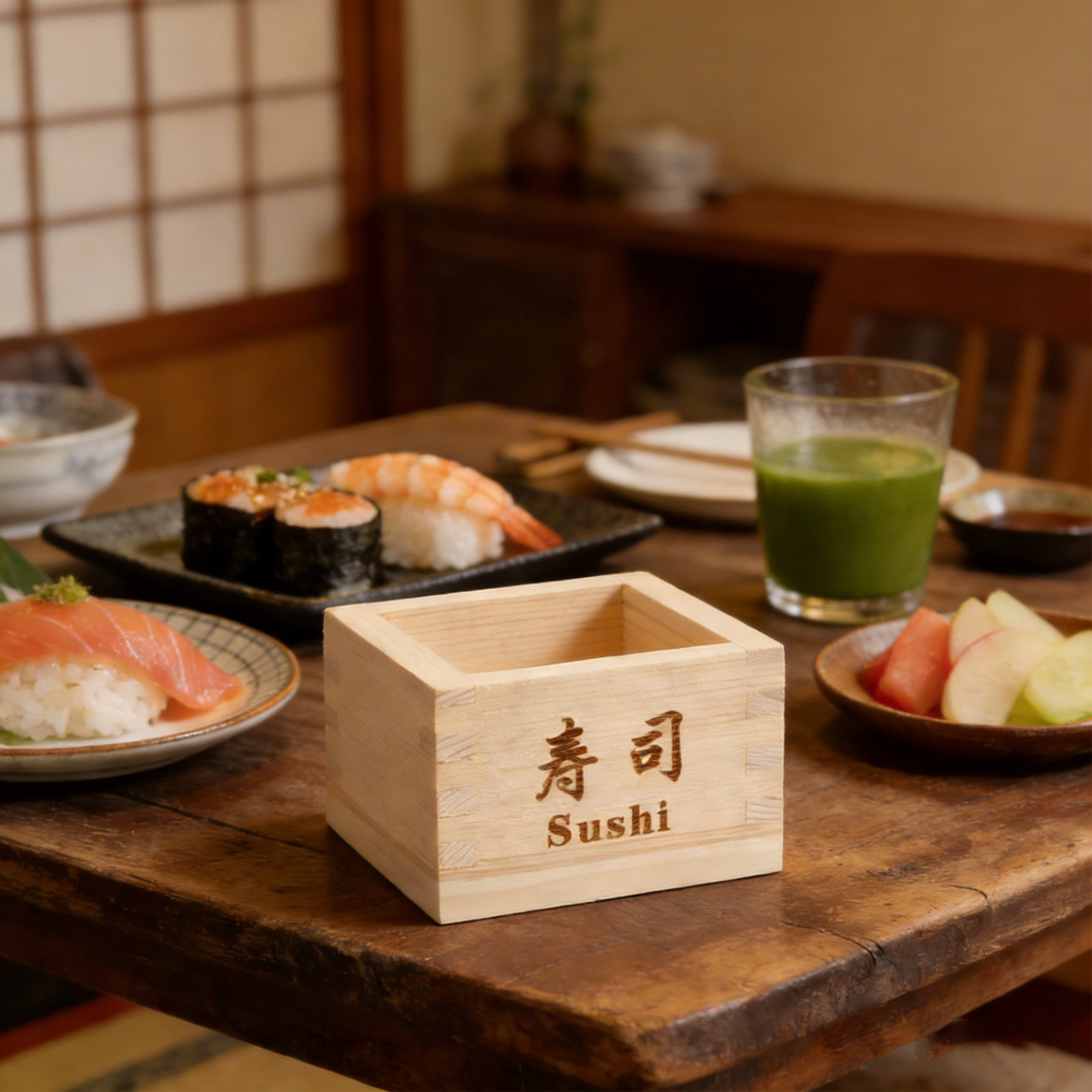 Japanese Masu Sake Cup Wooden  - Storage Food Tray review and price