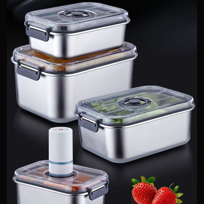 Stainless Steel Vacuum Food Co - Food Storage Vacuum Containers review and price