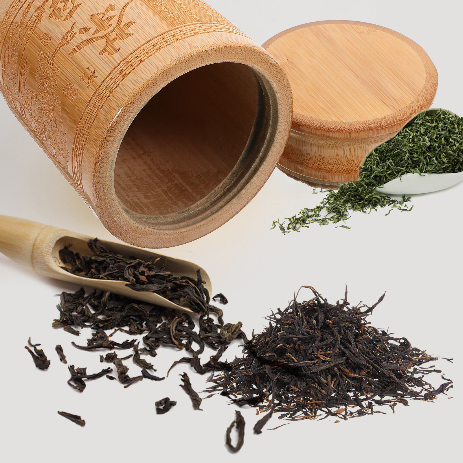 Bamboo Tea Canister Premium St - Food Storage For Restaurant review and price