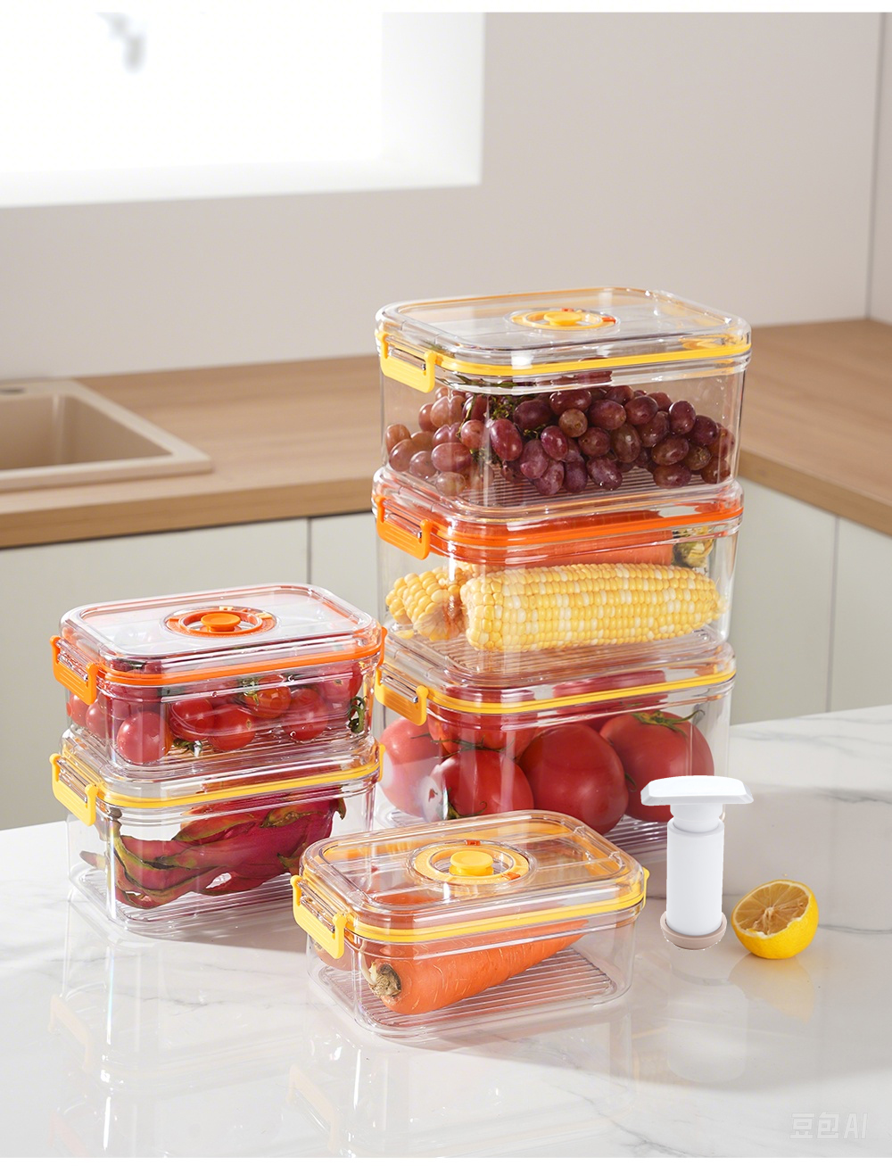 Vacuum Fresh-keeping Box Refri - Food Storage For Refrigerator review and price