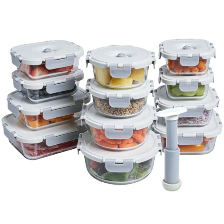 Vacuum Seal Glass Food Storage - Food Storage Vacuum Containers review and price