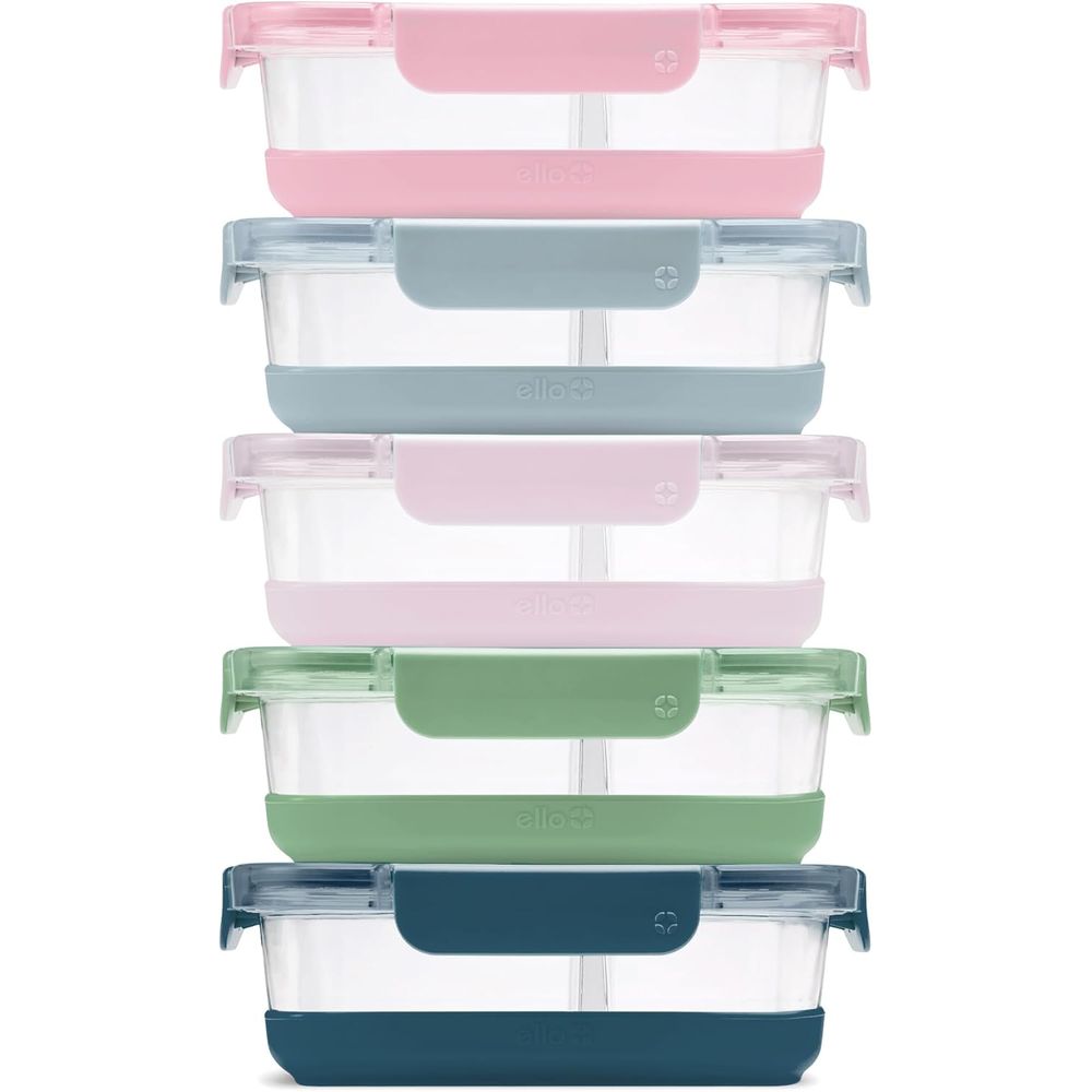 Refresh 3.4 Cup Divided Meal P - Glass Meal Prep Container review and price