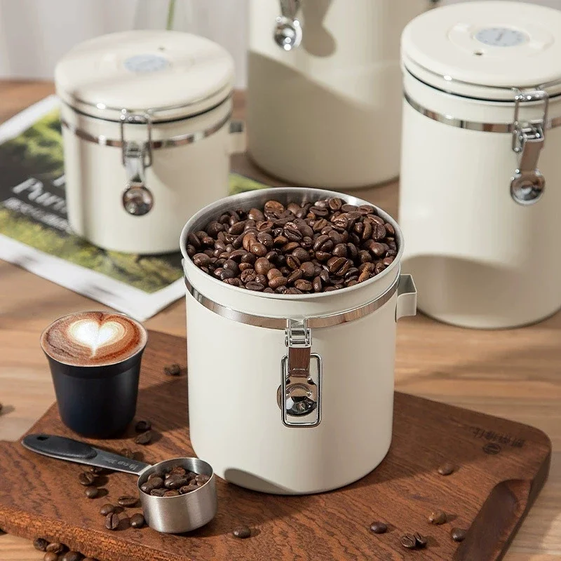 304 Stainless Steel Coffee Bea - Food Storage Vacuum Containers review and price