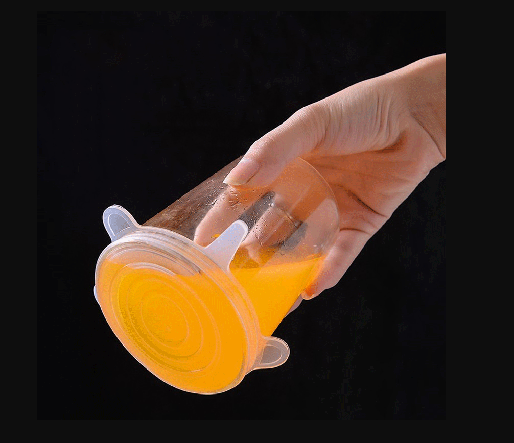 6pcs Silicone Preservation Cov - Silicone Stretch Lid review and price