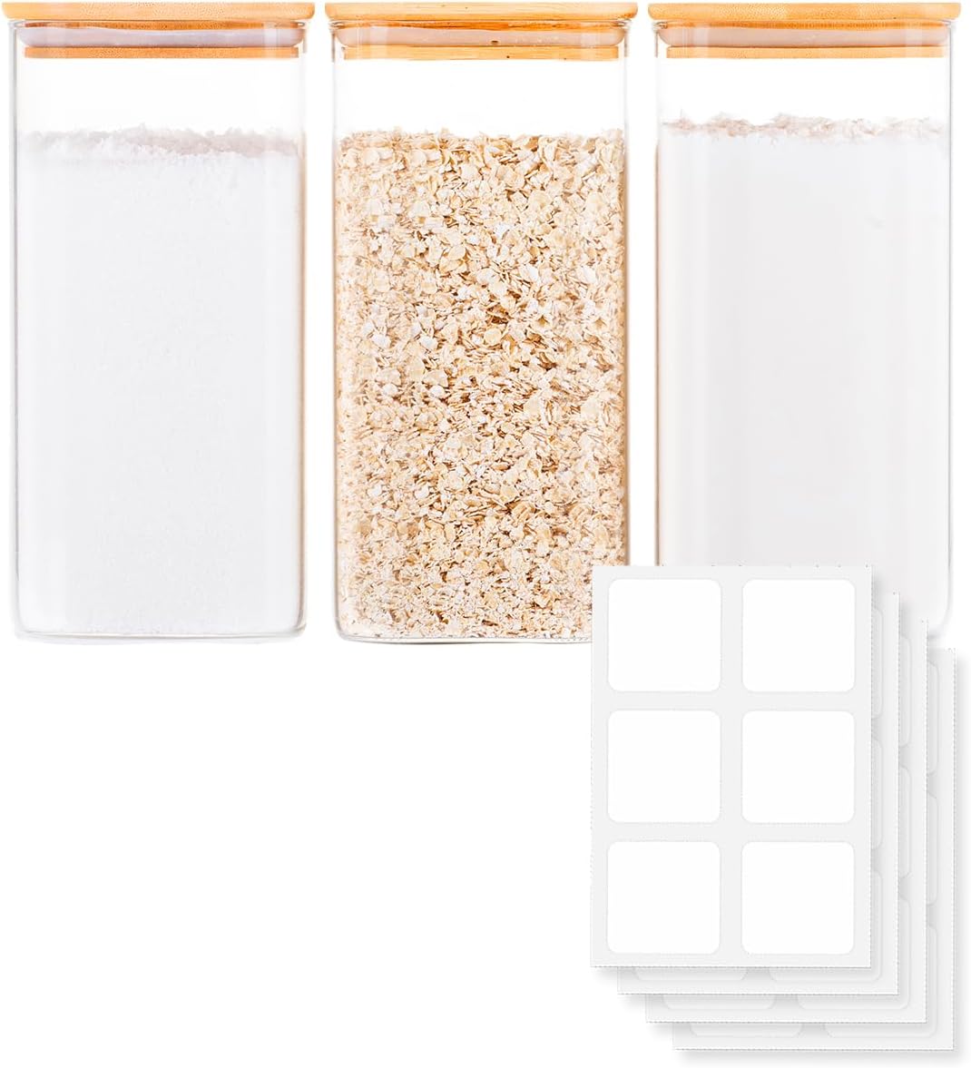 Glass Food Storage Jars with A - Food Storage And Containers review and price
