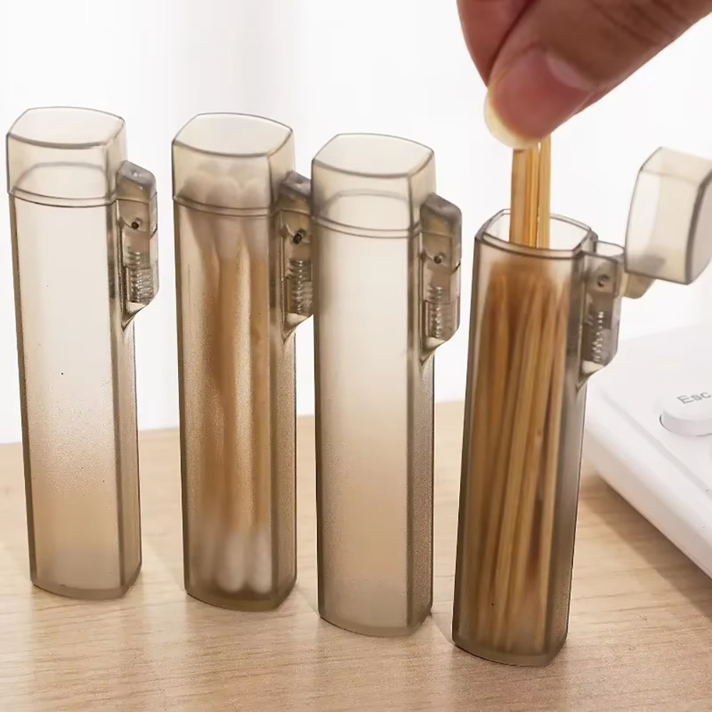 Portable Toothpick Case 1/2pcs - Food Storage For Restaurant review and price