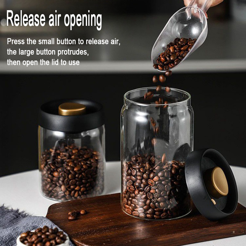 New Bean Coffee Storage Contai - Food Storage Vacuum Containers review and price