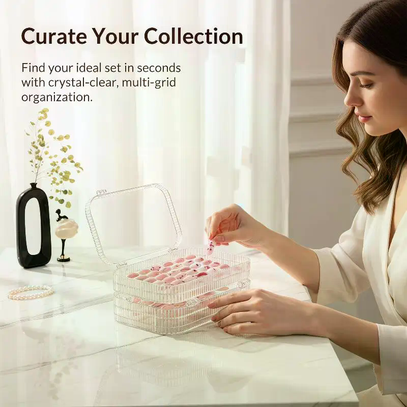 3-Fold Portable Nail Display C - Storage Tips For Food review and price