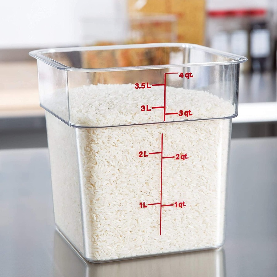 Cambro Polycarbonate Square 2  - Food Storage Quart Containers review and price