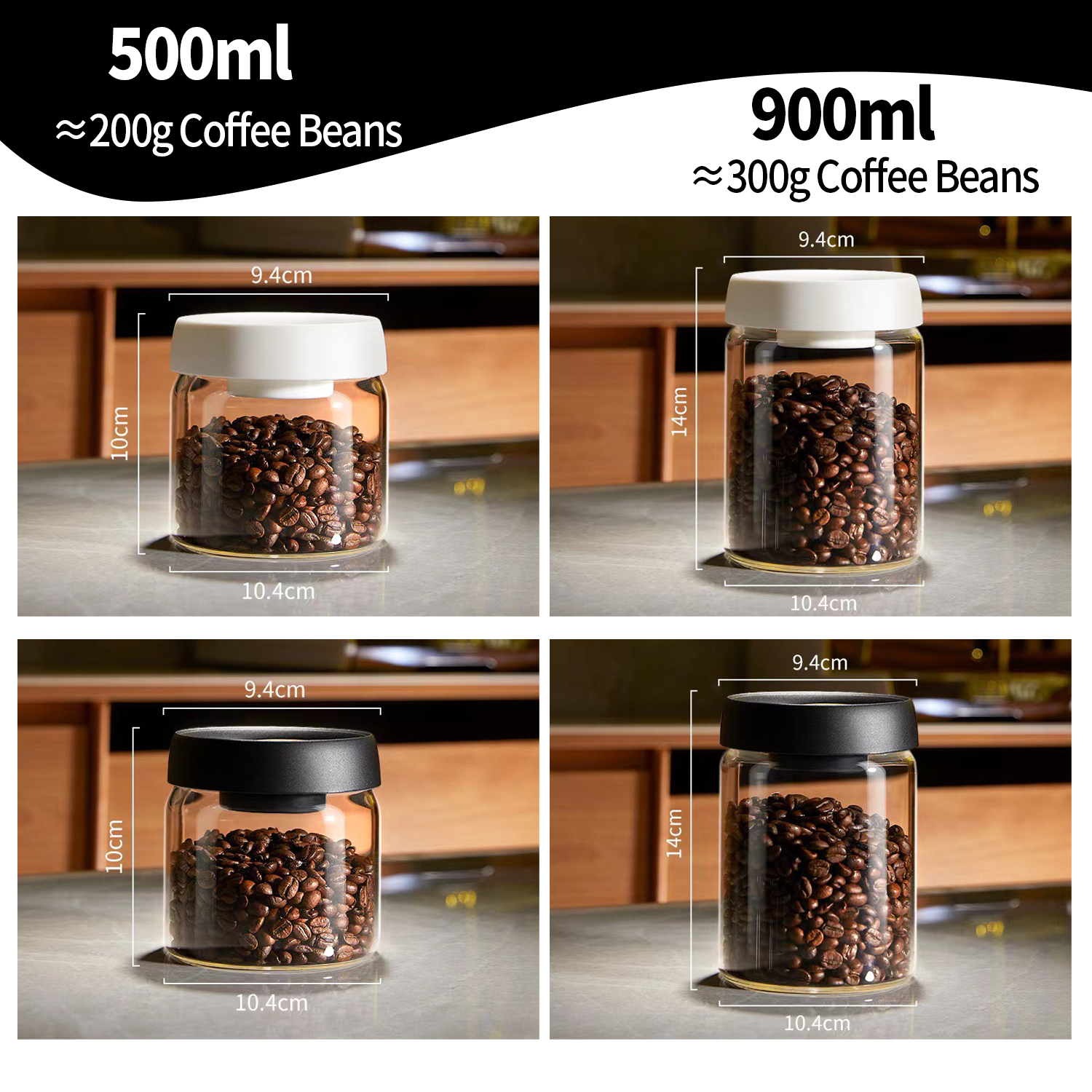 OANKR Vacuum Coffee Canister 5 - Food Storage Vacuum Containers review and price