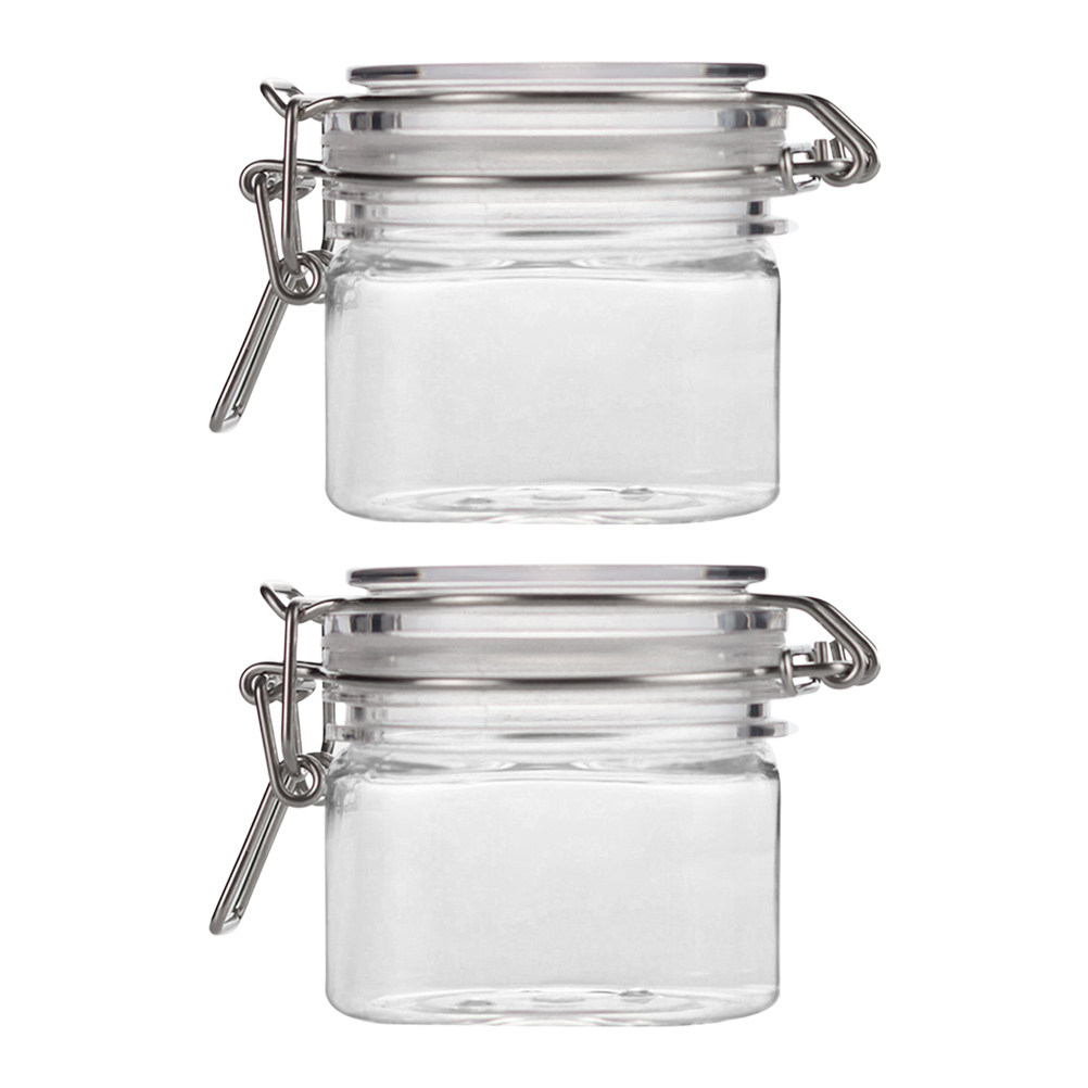 2Pcs Sealed Storage Jars Trans - Food Storage And Containers review and price