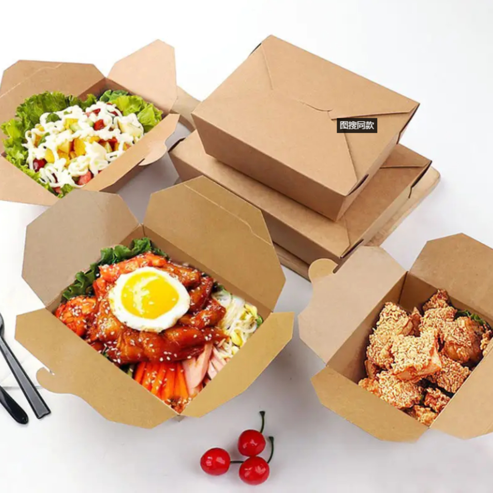 Multiple Disposable Kraft Pape - Food Storage For Restaurant review and price