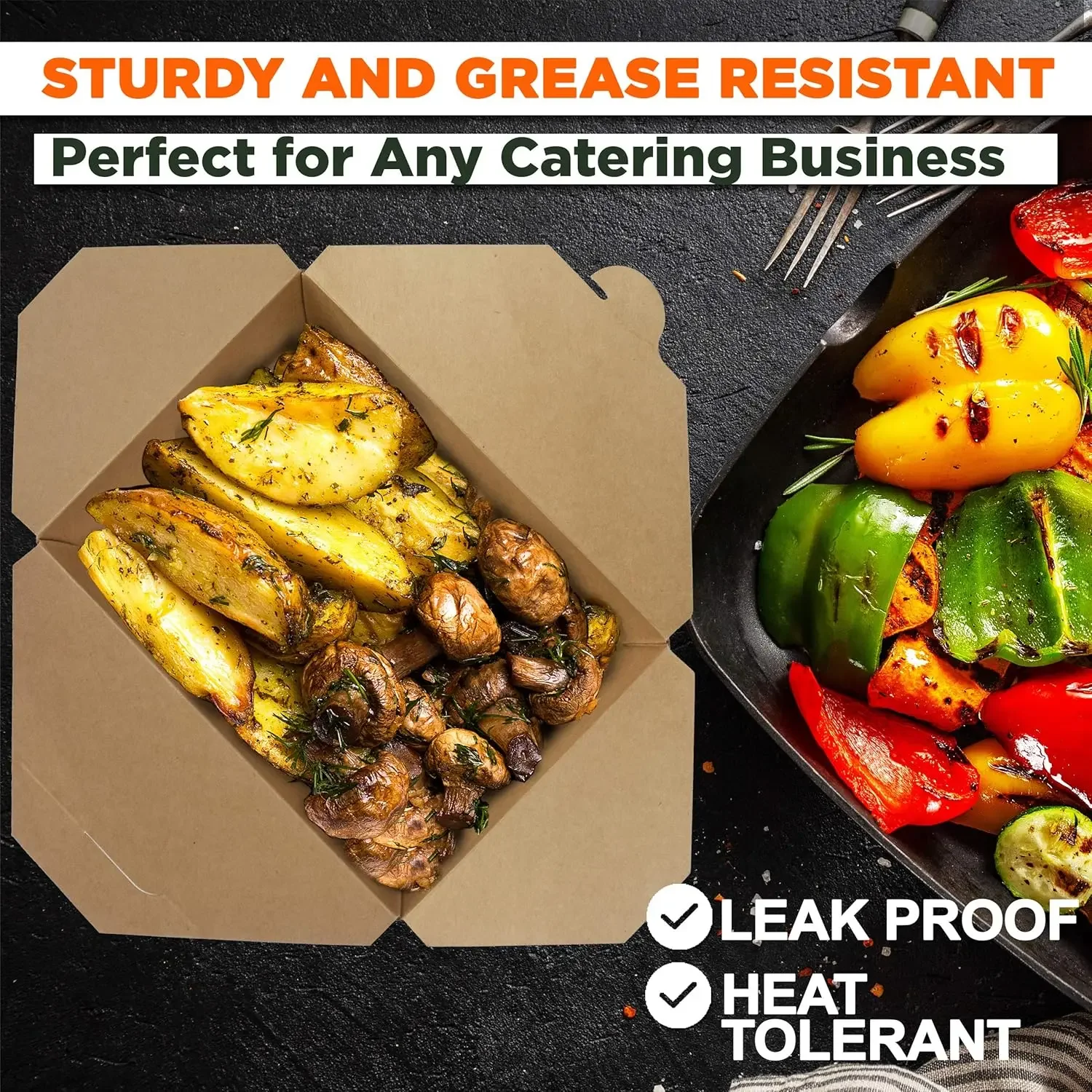 Multiple Disposable Kraft Pape - Food Storage For Restaurant review and price