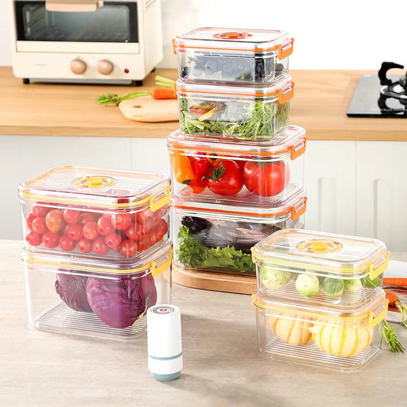Vacuum Fresh-keeping Box Refri - Glass Meal Prep Container review and price