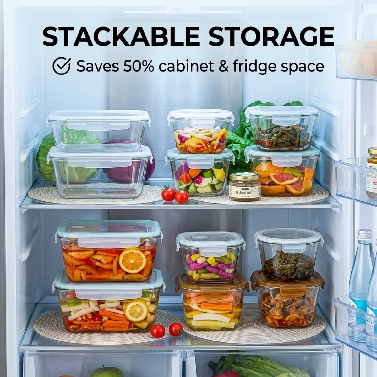 Large Capacity Borosilicate Gl - Glass Meal Prep Container review and price