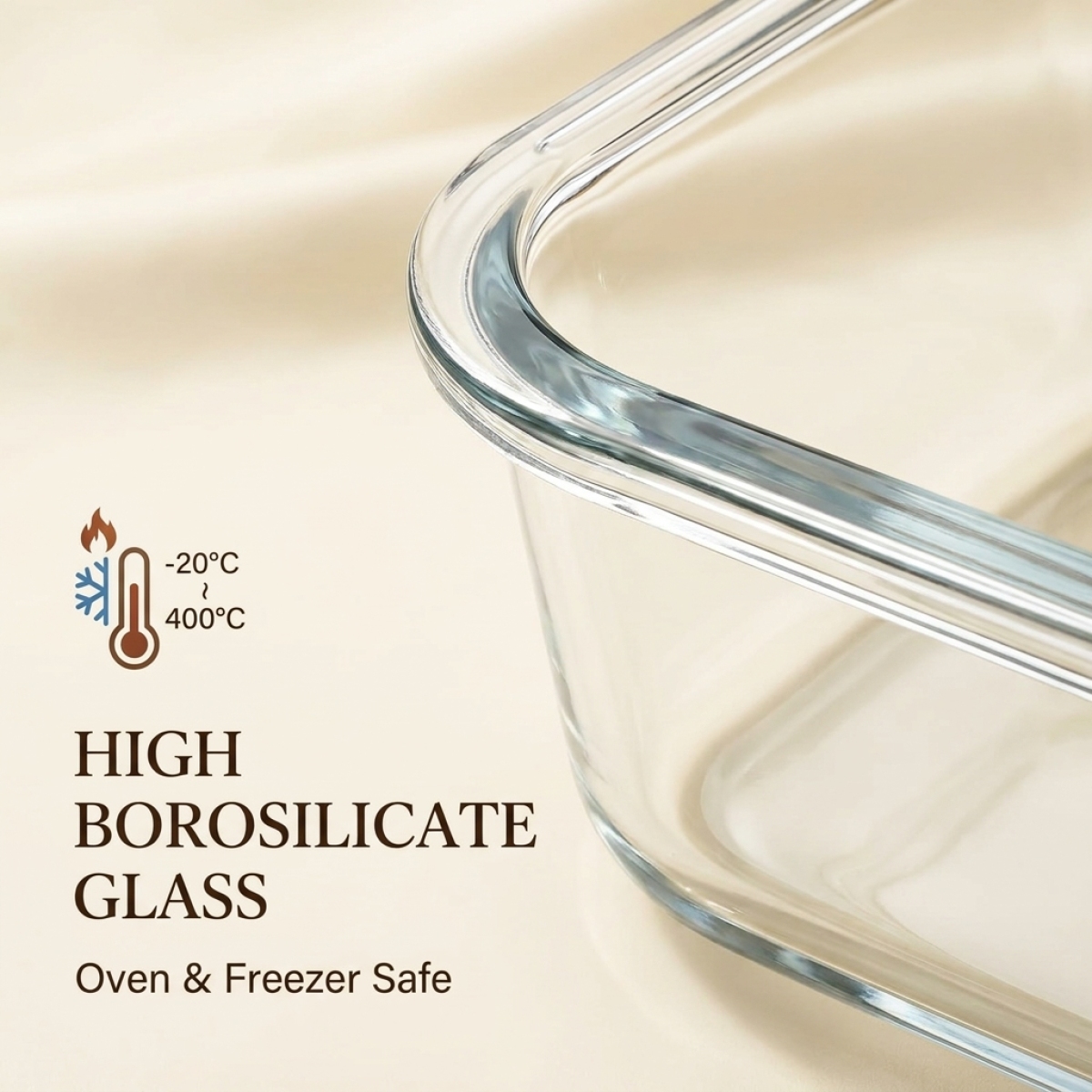 High Borosilicate Glass Lunch  - Glass Meal Prep Container review and price