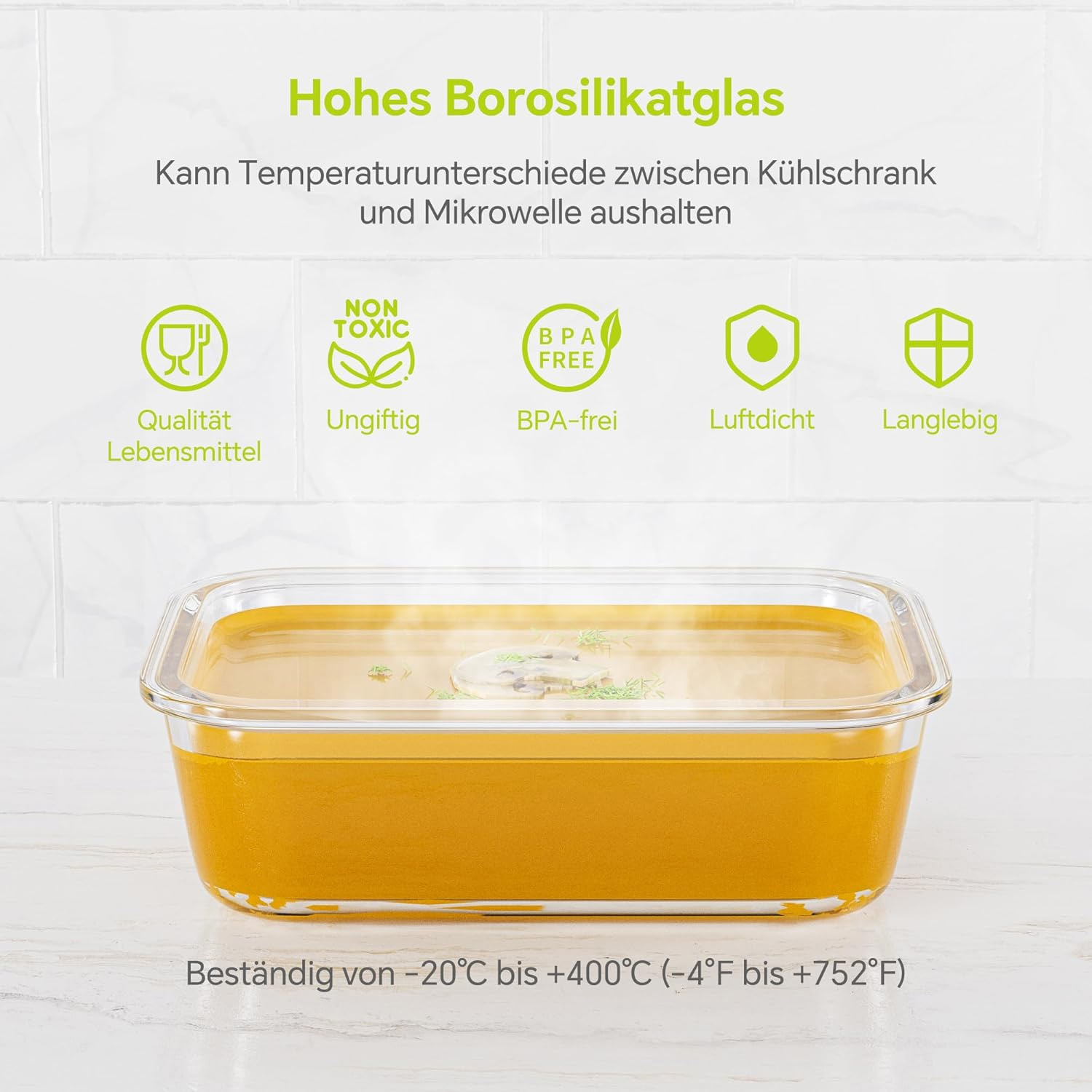 8-Pack Airtight Glass Food Sto - Glass Meal Prep Container review and price