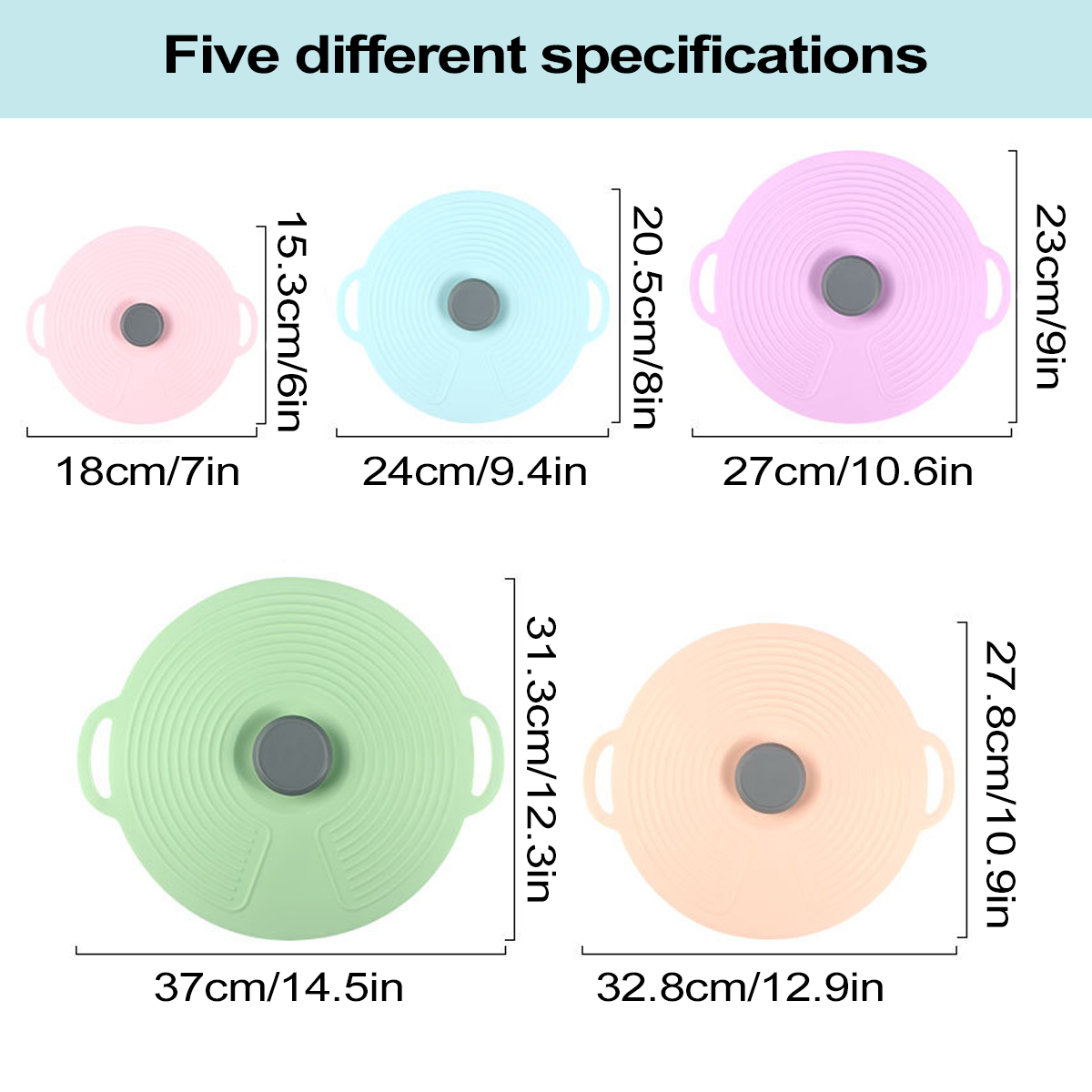 Leeseph Silicone Lids for Bowl - Silicone Stretch Lid review and price