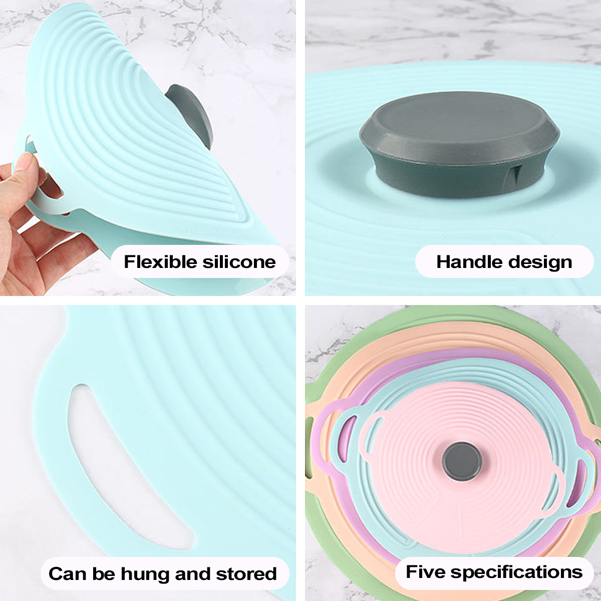 Leeseph Silicone Lids for Bowl - Silicone Stretch Lid review and price