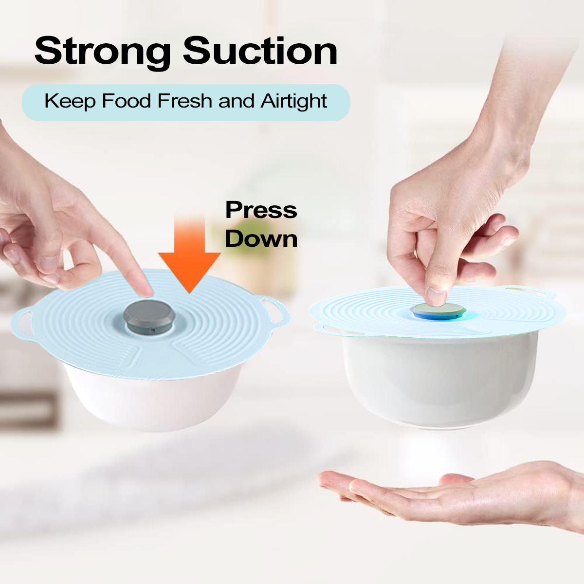 Leeseph Silicone Lids for Bowl - Silicone Stretch Lid review and price