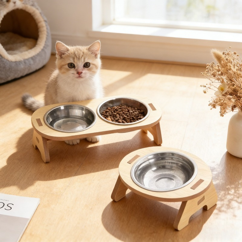 Wood Dog Food Bowl with Bracke - Storage Tips For Food review and price