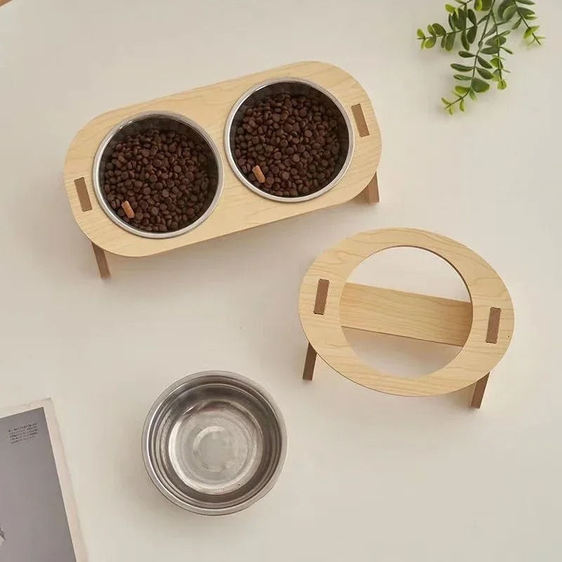 Wood Dog Food Bowl with Bracke - Storage Tips For Food review and price