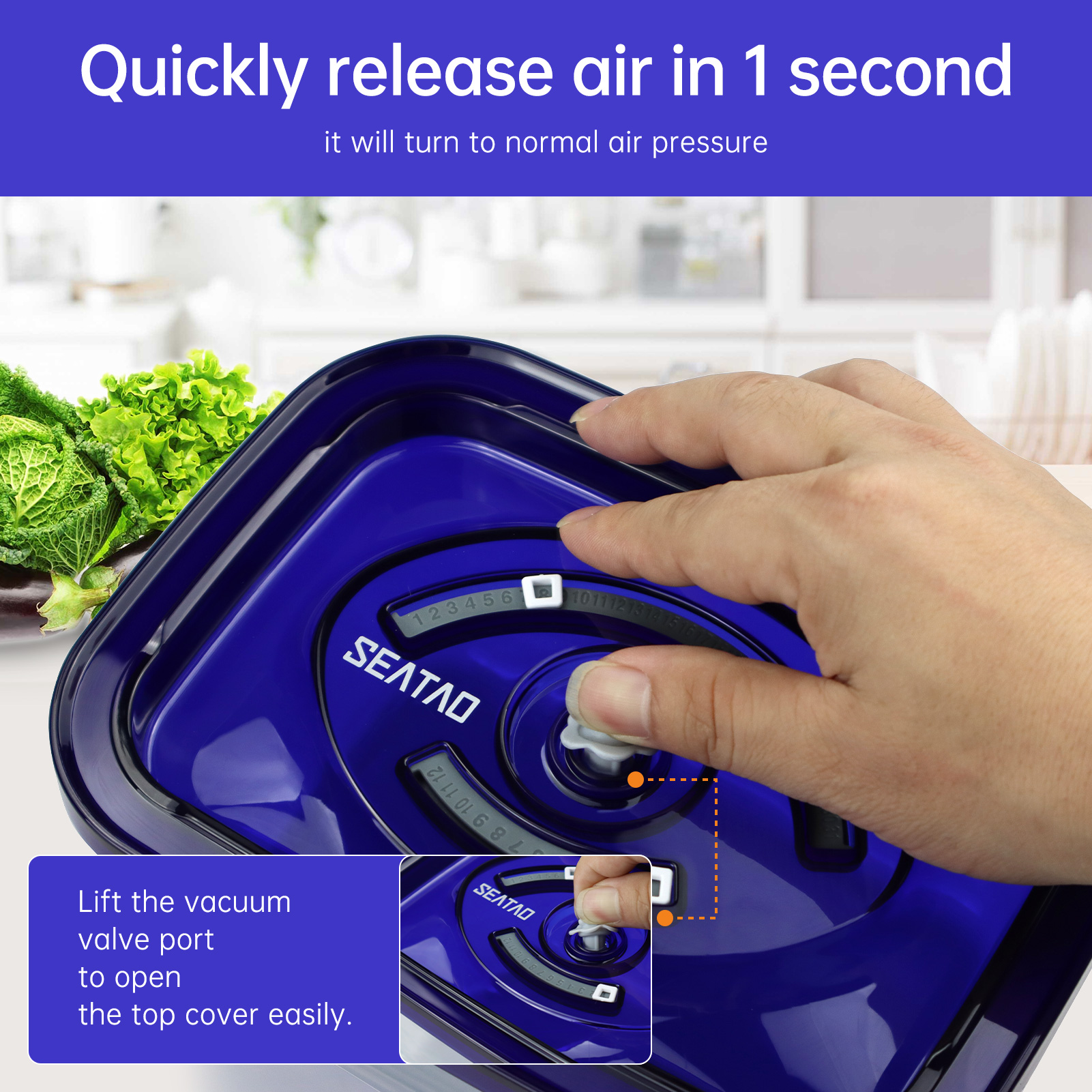 SEATAO Glass Food Storage Cont - Food Storage Vacuum Containers review and price