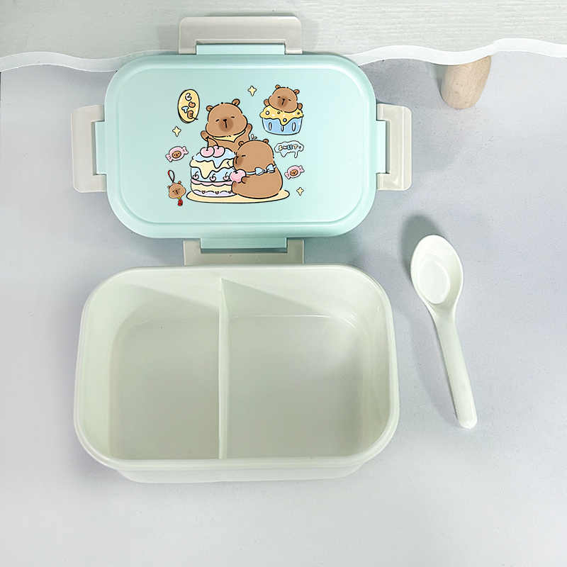Capybara Bento Lunch Box Carto - Food Storage And Containers review and price