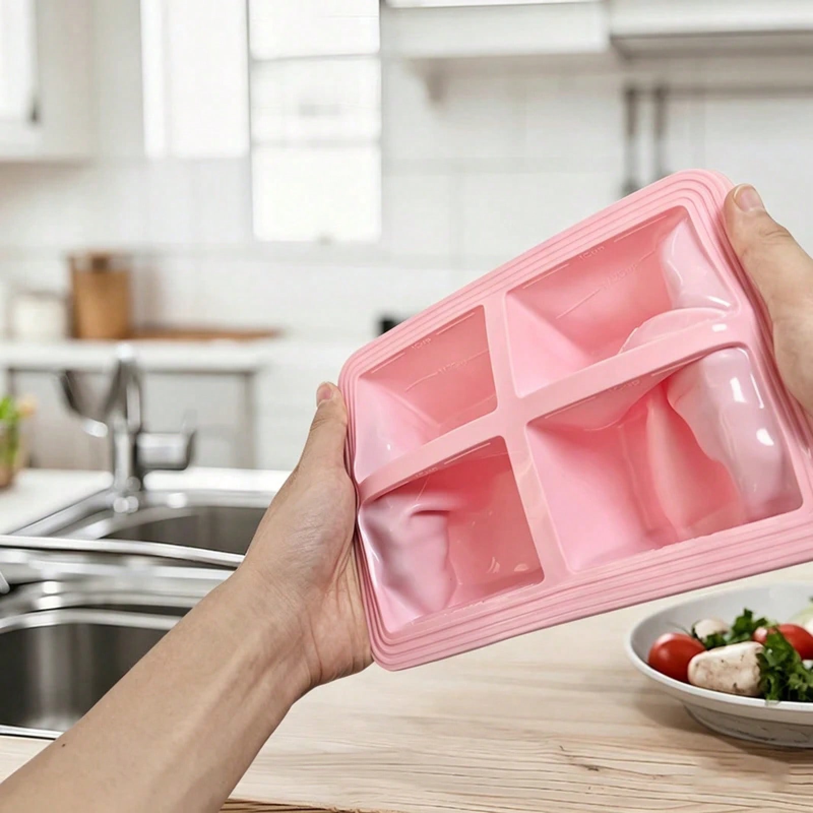 Reusable Silicone Soup Freezer - Food Storage For Refrigerator review and price