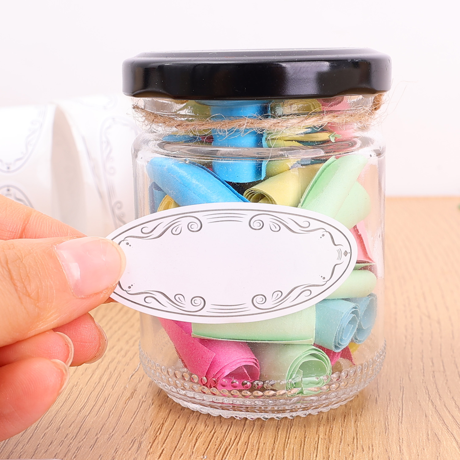 Oval Labels Blank Stickers Foo - Food Storage For Restaurant review and price