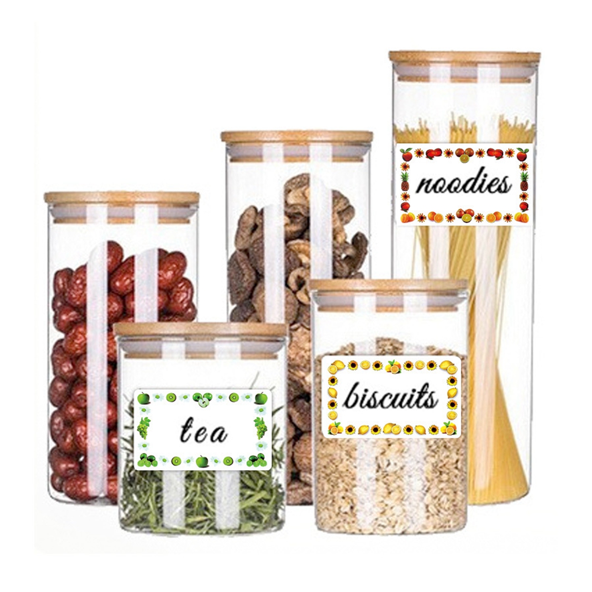 250Pcs Rectangle Canning Label - Food Storage For Restaurant review and price